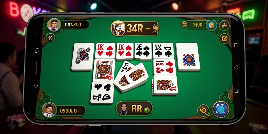 Gameplay seru dan mendebarkan dari 34R yang menampilkan permainan Domino.