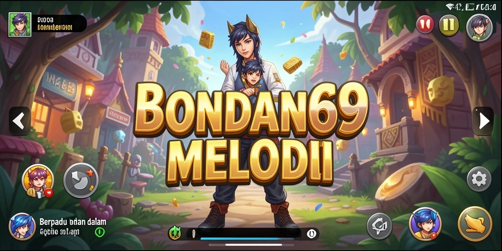 Tampilan gameplay seru di BONDAN69 dengan berbagai pilihan lagu.