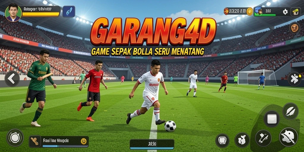 Tampilan gameplay <strong>GARANG4D</strong> yang penuh aksi dan seru di lapangan.