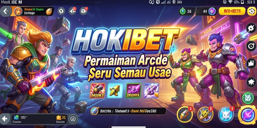 Tampilan gameplay HOKIBET yang seru dan penuh tantangan.