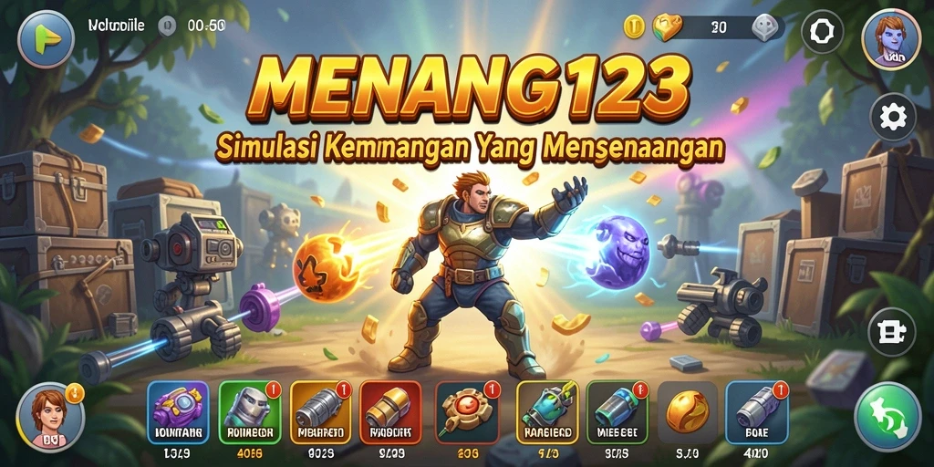 Screenshot MENANG123 menampilkan suasana gameplay yang mendebarkan.