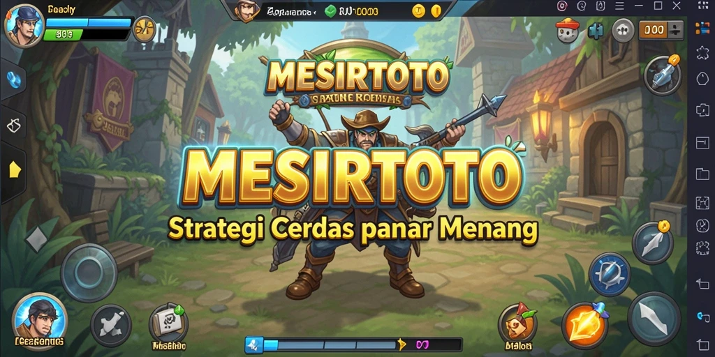 Tampilan menarik dari gameplay strategis MESIRTOTO.