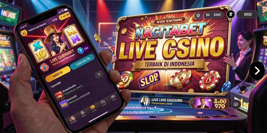 Tampilan gameplay NAGITABET yang menarik dan interaktif.
