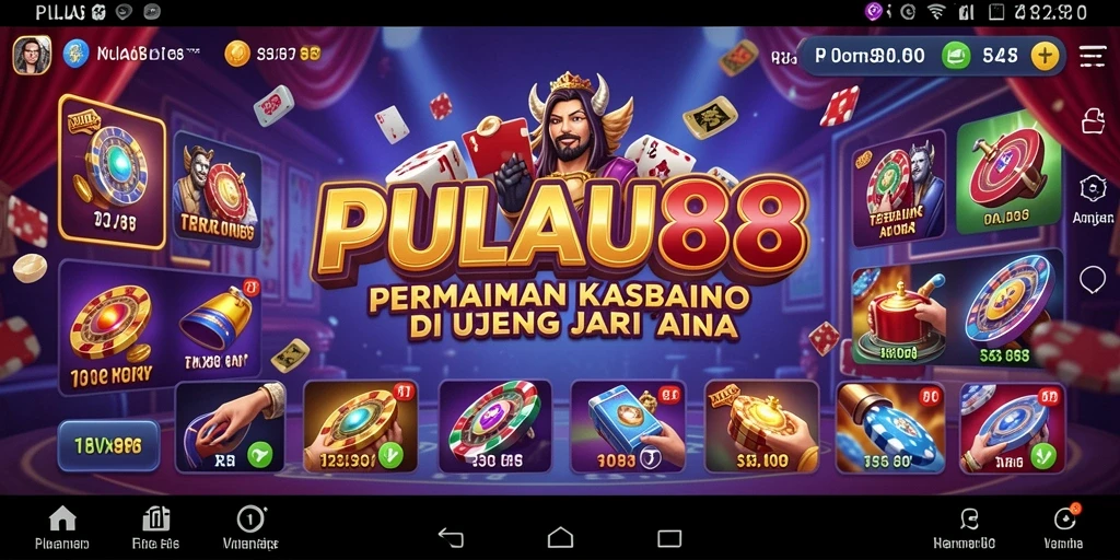 Tampilan gameplay PULAU88 yang menarik dan mendebarkan.