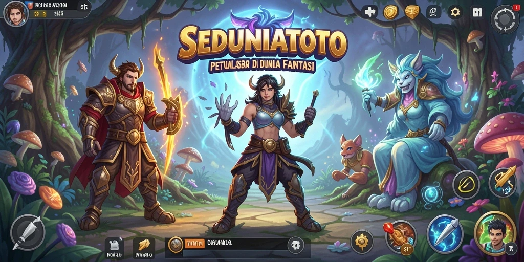 Gameplay RPG yang mendebarkan di SEDUNIATOTO.