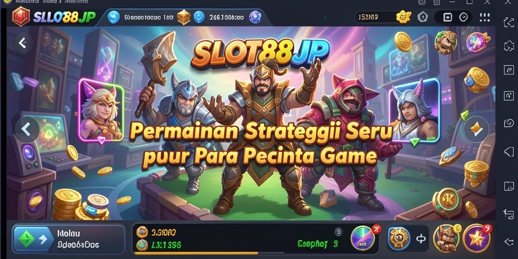 Tampilan gameplay SLOT88JP yang menakjubkan dan menantang.