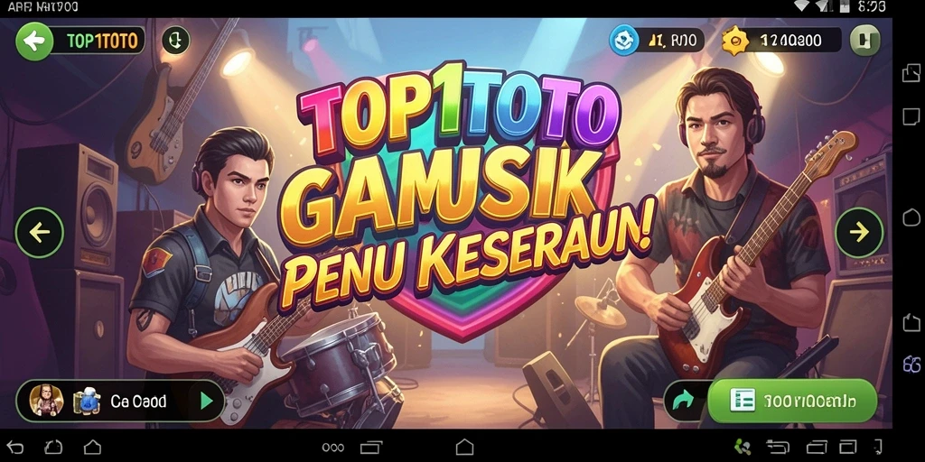 Gameplay TOP1TOTO yang seru dan interaktif dalam musik.