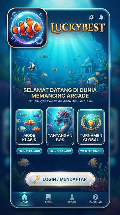 Katalog aplikasi luckybest yang luas dan beragam.